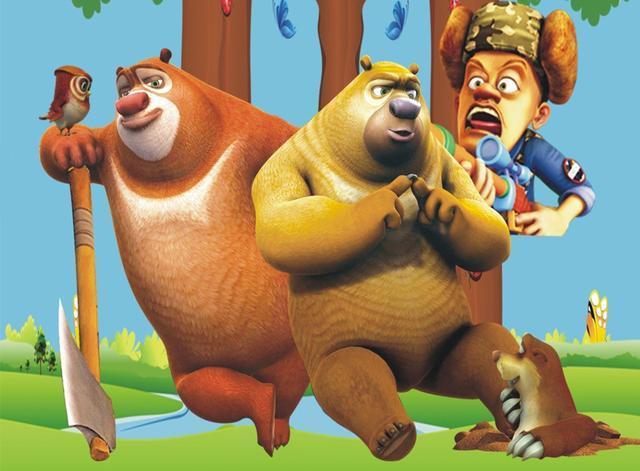 在《熊出没》这动画片中,光头强为什么要砍树?