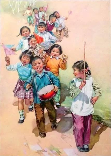 这些儿童时代的宣传画,满满的都是时代的记忆,你还有印象吗?
