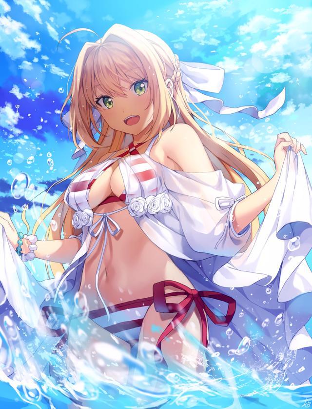 一大波美女英灵泳装来袭,国服《fgo》夏活变秋活