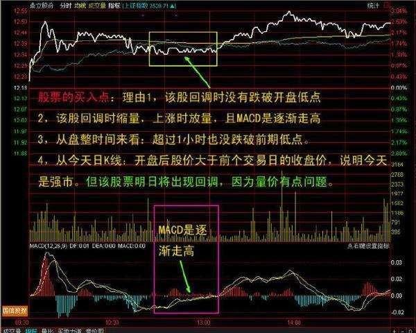 老股民说破:分时图买卖技巧,简单易懂