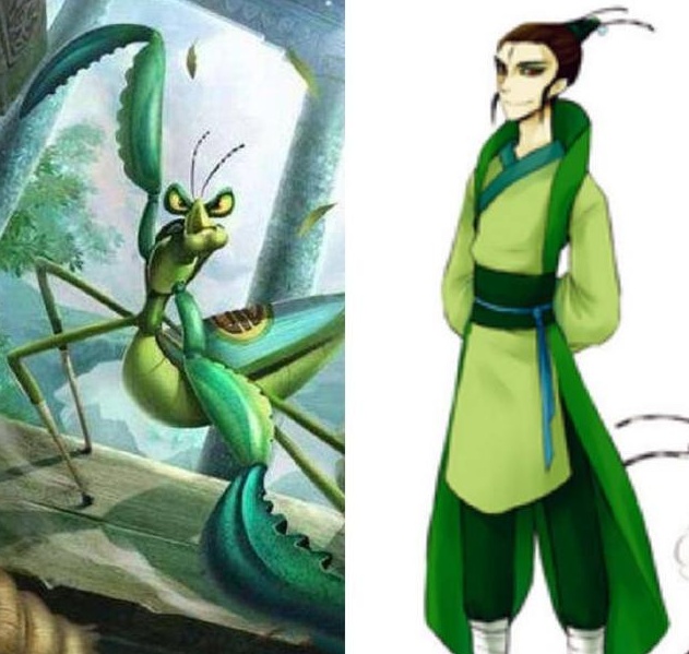 当功夫熊猫拟人化后,沈王爷变美男太撩人,阿宝变光头毁童年!
