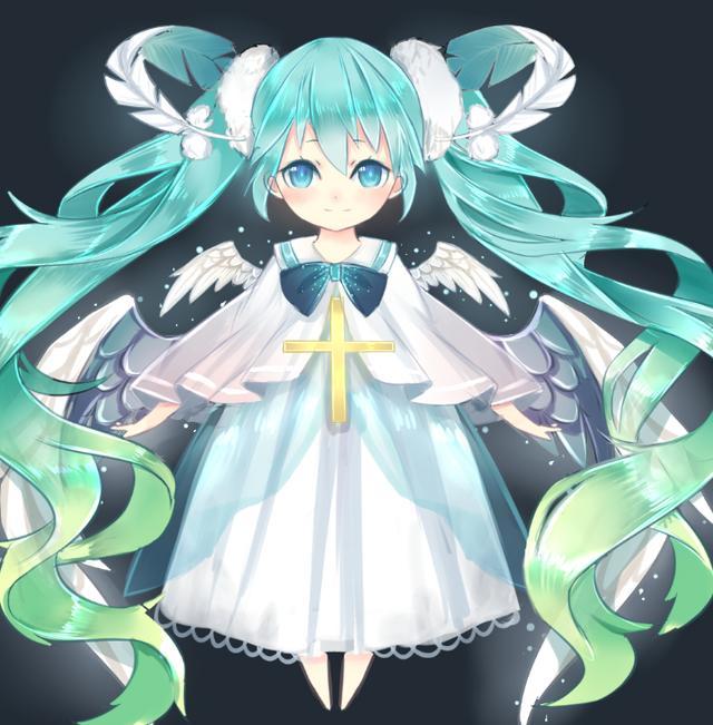 高水准初音未来手绘:时尚都市风初音小姐姐,公主殿下万岁.      .