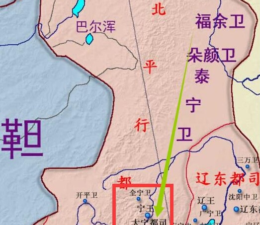 靖难成功后,朱棣为了报答朵颜三卫,决定把大宁卫这块领土(今承德附近)
