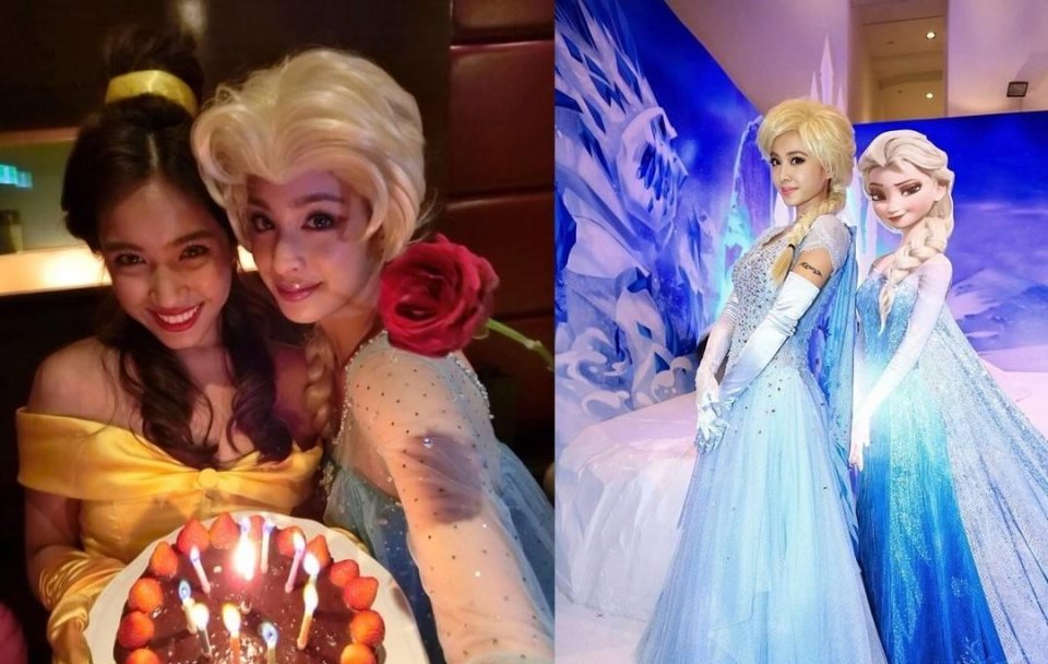 女明星cos冰雪女王:有人美如画,有人辣眼睛,还原最高竟然是她
